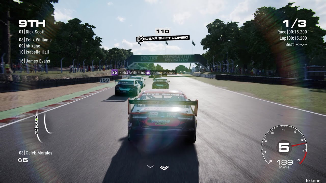 hkkaneGAME12's tweet card. GRID (2019) Career Mode PC Gameplay P.63