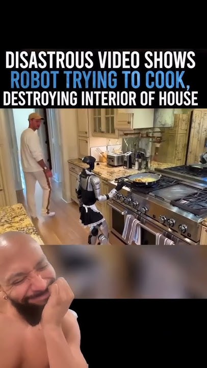 DanDLio50048934's tweet card. Robot Helper Gone Wrong 😂 | Smart Robot Destroys the House! #funny