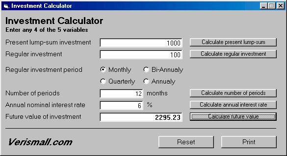 Verismall's tweet card. Purchase and download the Visual Basic Source Code for this popular Investment Calculator Windows Desktop Software (Time Value of Money calculator using compound interest). The Source Code may be...
