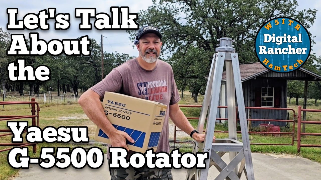 DigitalRanch3r's tweet card. What You Need to Know: Yaesu G-5500