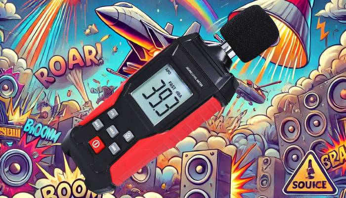 TestPro_fr's tweet card. 🎧 Découvre le meilleur Sonomètre pour mesurer le bruit avec précision ! Compact, fiable et parfait pour vérifier ton environnement sonore.💥