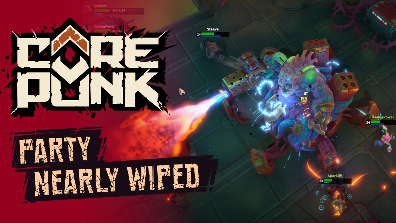 ArtificialCore's tweet card. Corepunk: First Gameplay Trailer