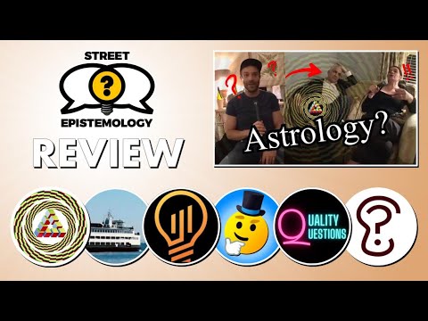 Abstract_SE's tweet card. 'Street Epistemology and Astrology?' | SE Review