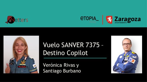 dotnetters's tweet card. (Evento presencial) Buenas tardes señores pasajeros, SANVER anuncia la salida de su vuelo 7375 con destino COPILOT. Sus comandantes les damos las gracias por elegir este