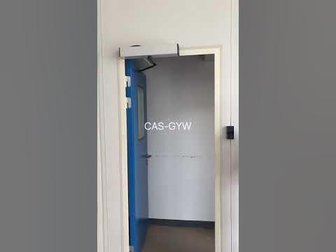 TechcoChina's tweet card. Cold room Automatic door video in China Factory