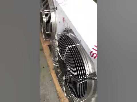 TechcoChina's tweet card. 304 SUS Evaporator for cold room