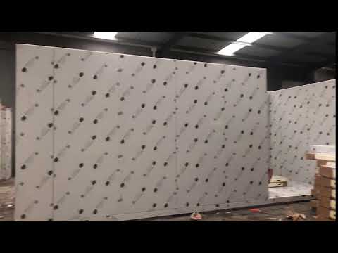 TechcoChina's tweet card. cold room install video