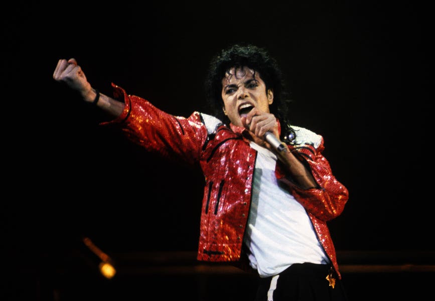 andjustice4some's tweet card. Michael Jackson’s “Thriller” returns to No. 1 on several Billboard charts as Halloween nears, once again proving its enduring popularity as the ultimate spooky anthem.