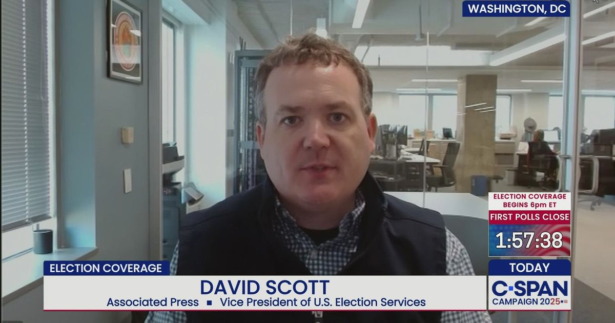 AP_CorpComm's tweet card. David Scott, Associated Press vice president of U.S. Election Services, talked about key races in the 2025 elections, polling, and how the Associated Press decides to call a race on election night.