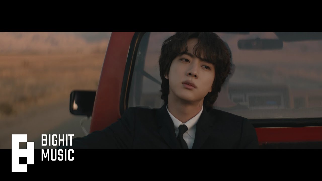 BIGHIT_MUSIC's tweet card. 진 (Jin) 'The Astronaut' Official MV