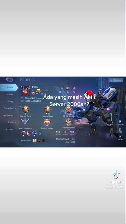 AhmadFa20244534's tweet card. Player Old Mana suaranya #playerold #serverlama #server2000an #mlbb...