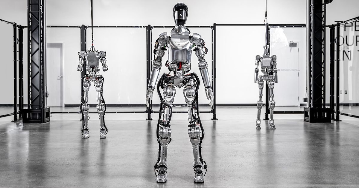 robotsapp's tweet card. Figure 01 is an advanced humanoid, designed as a general purpose robotic worker that can interact with its environment and safely work alongside people. It's able to use AI to learn new tasks and...