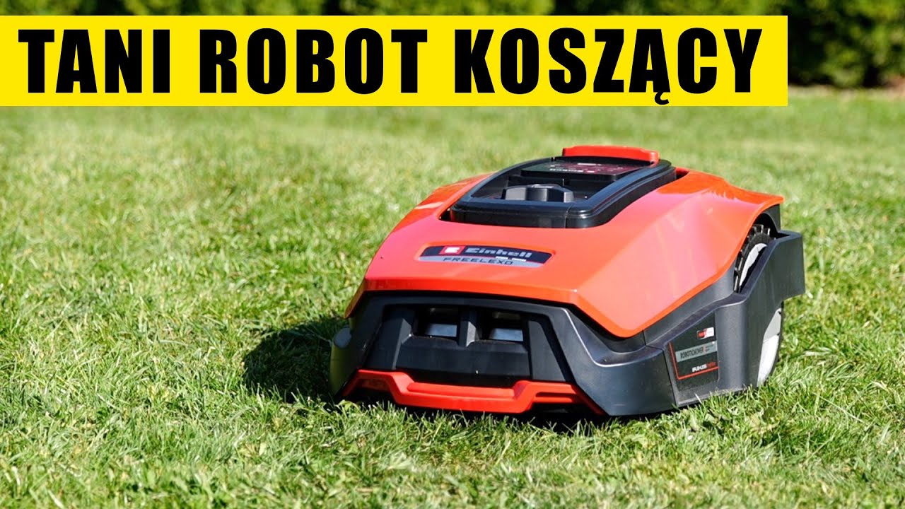 TestHubPL's tweet card. Einhell FREELEXO 600 BT - tani i funkcjonalny robot koszący -...