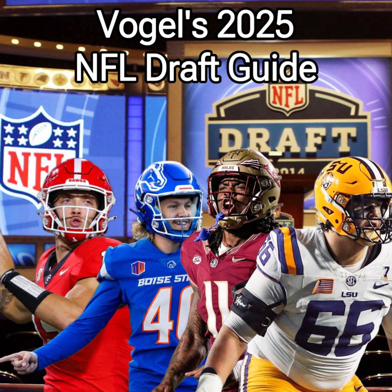 DraftVogel's tweet card. Vogel's 2025 NFL Draft Guide
