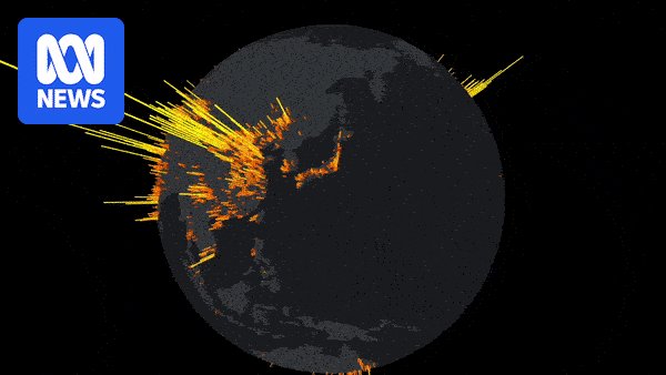 PeterDGardner's tweet card. Satellite imagery reveals the staggering rise of solar farms around the world in recent years. Can Australia get on board?
