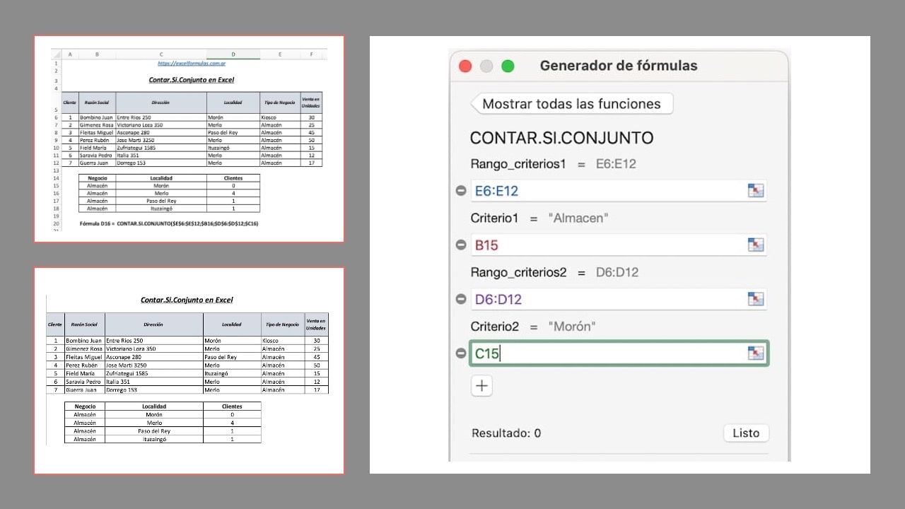cjsanchez2018's tweet card. Te contamos el argumento, sintaxis y ejemplo de uso de la función Contar.Si.Conjunto. Es ideal cuando tenemos que evaluar varias condiciones.