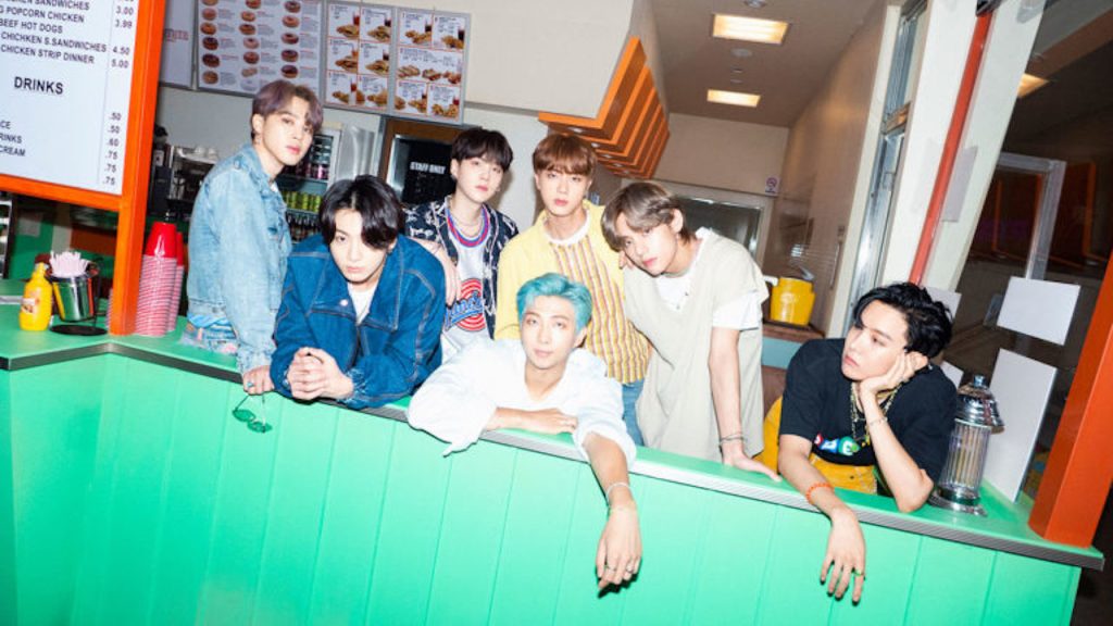 billboard's tweet card. BTS' "Dynamite" spends a second week at No. 1 on the Billboard Hot 100 songs chart. Plus, 24kGoldn's "Mood," featuring iann dior, hits the top 10.