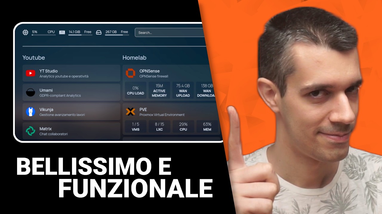 morrolinux's tweet card. Con questo, ho tutti i miei servizi a portata di click 😎