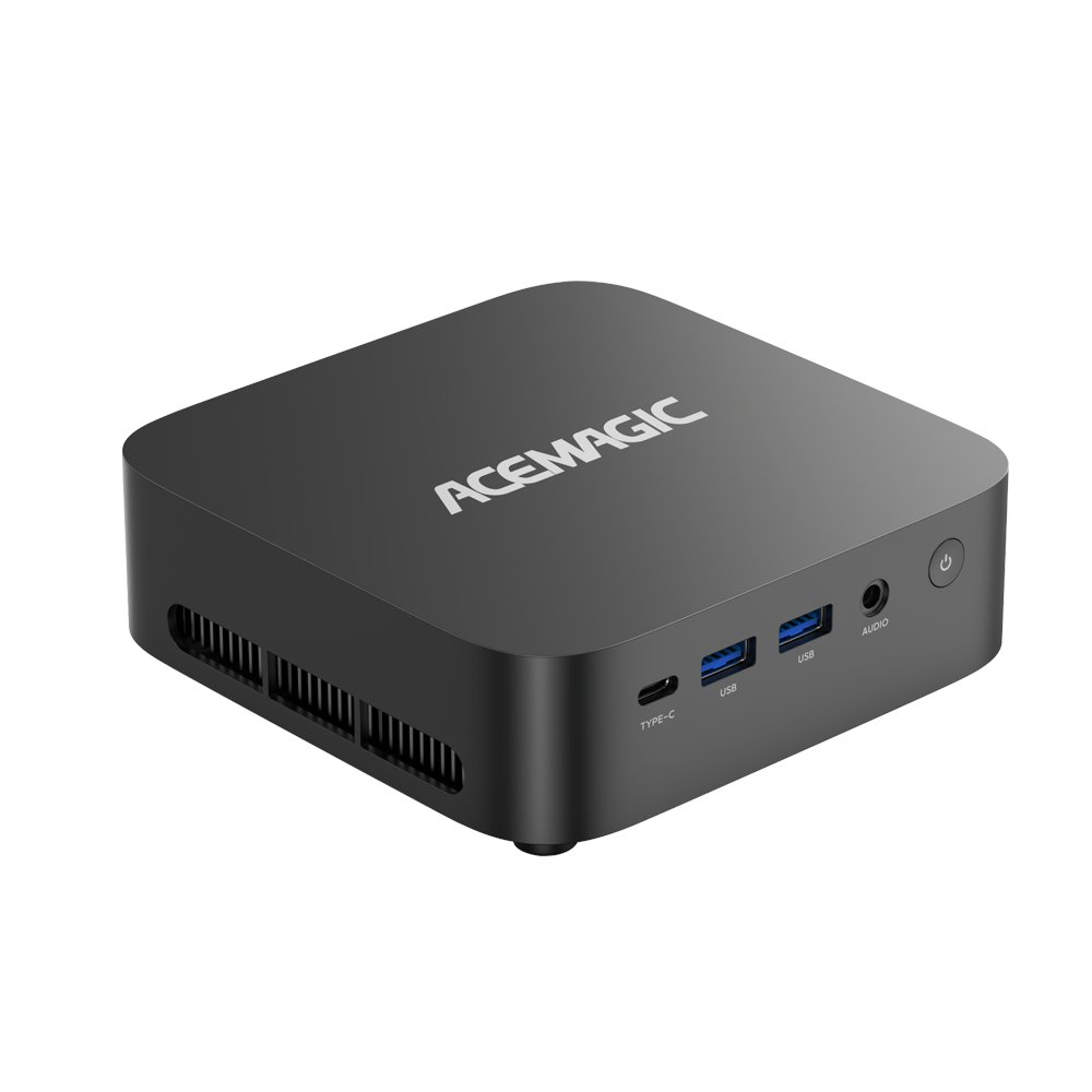 Acemagic_MiniPC's tweet card. ACEMAGIC K1 Mini PC with AMD Ryzen 5 7430U, 16GB DDR4, 512GB SSD, Radeon RX Vega 7 graphics, compact design, enhanced cooling, and versatile ports for productivity.