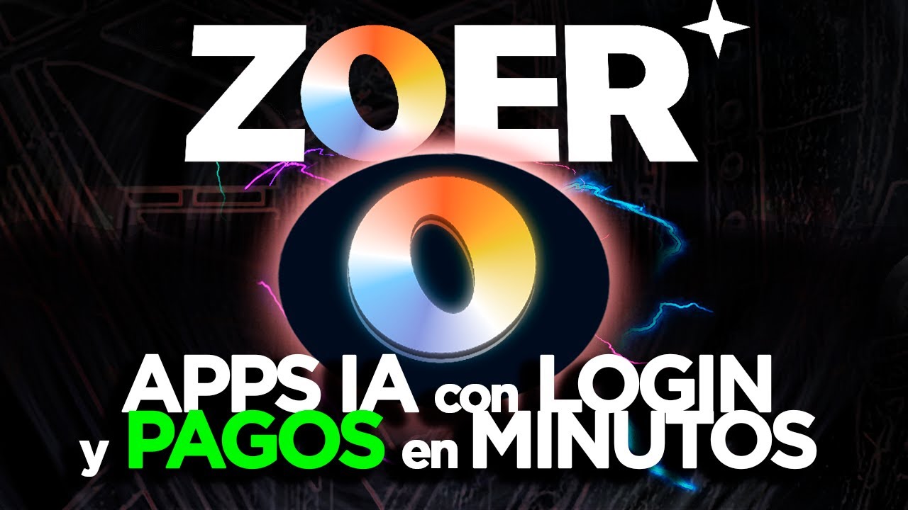 Zoer_ai's tweet card. ZOER Construye Apps Full stack en minutos (supera a Lovable +...