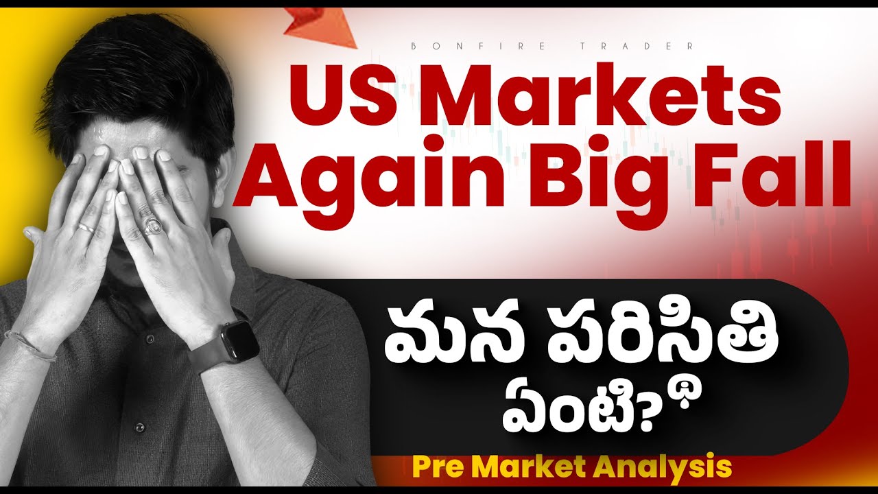 bonfiretrader19's tweet card. US Market Dip Explained: Will It Affect India? | Bitcoin Update | Key...