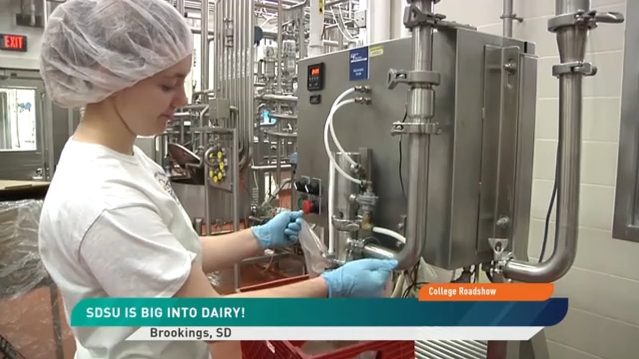 SDStateCAFES's tweet card. College Roadshow: SDSU Leads the Nation in Dairy!