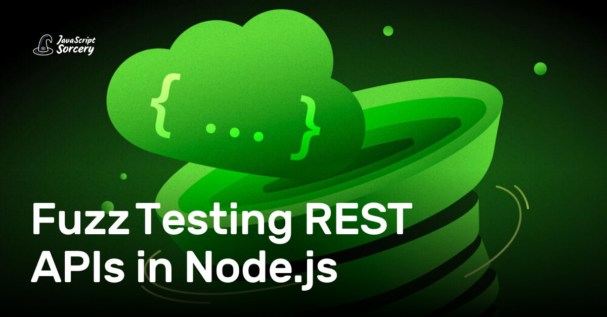 codecapers's tweet card. Let's use fuzz testing to challenge our REST API with a broad range of inputs, thoroughly testing and efficiently exercising our code.