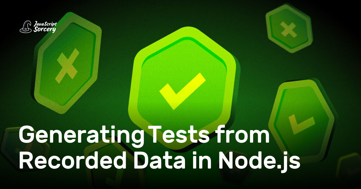 codecapers's tweet card. Let's dive into some easy and quick ways to collect and generate data and create schemas in Node.