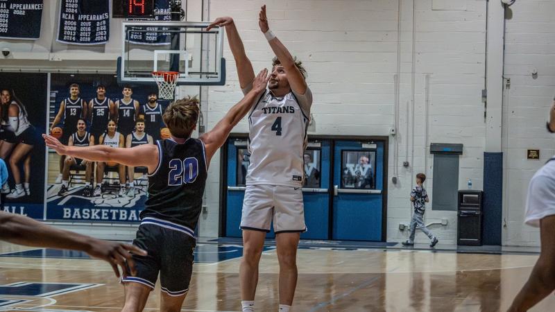WC_Titans's tweet card. NEW WILMINGTON, Pa.--Senior Jaxon Hendershott (Salem, Ohio, West Branch) knocked down five three-pointers and led a quintet of double-digit scorers in Tuesday night's 88-54 win over visiting Bryant &...