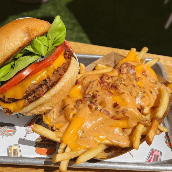 bob_sudharshan's tweet card. LA burger concept nomoo is partnering with Nestle Professional, the world’s largest global foodservice manufacturer, to develop a proprietary line of