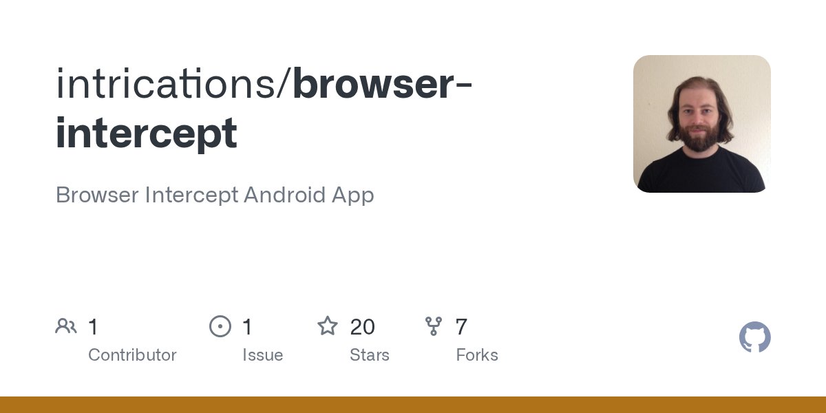 hypervanse's tweet card. Browser Intercept Android App. Contribute to intrications/browser-intercept development by creating an account on GitHub.