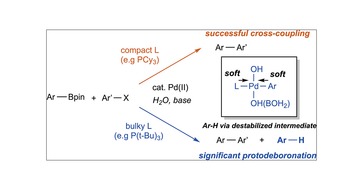 J_A_C_S's tweet card. The Suzuki–Miyaura cross-coupling reaction is plagued by protodeboronation, an undesirable side reaction with water that consumes the boronic acid derivatives required for the cross-coupling reacti...