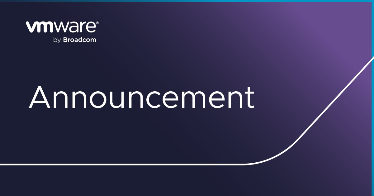 fdlsistemi's tweet card. Broadcom is announcing End of General Support (EOGS) for certain VCF Operations Management Packs, effective September 30, 2025