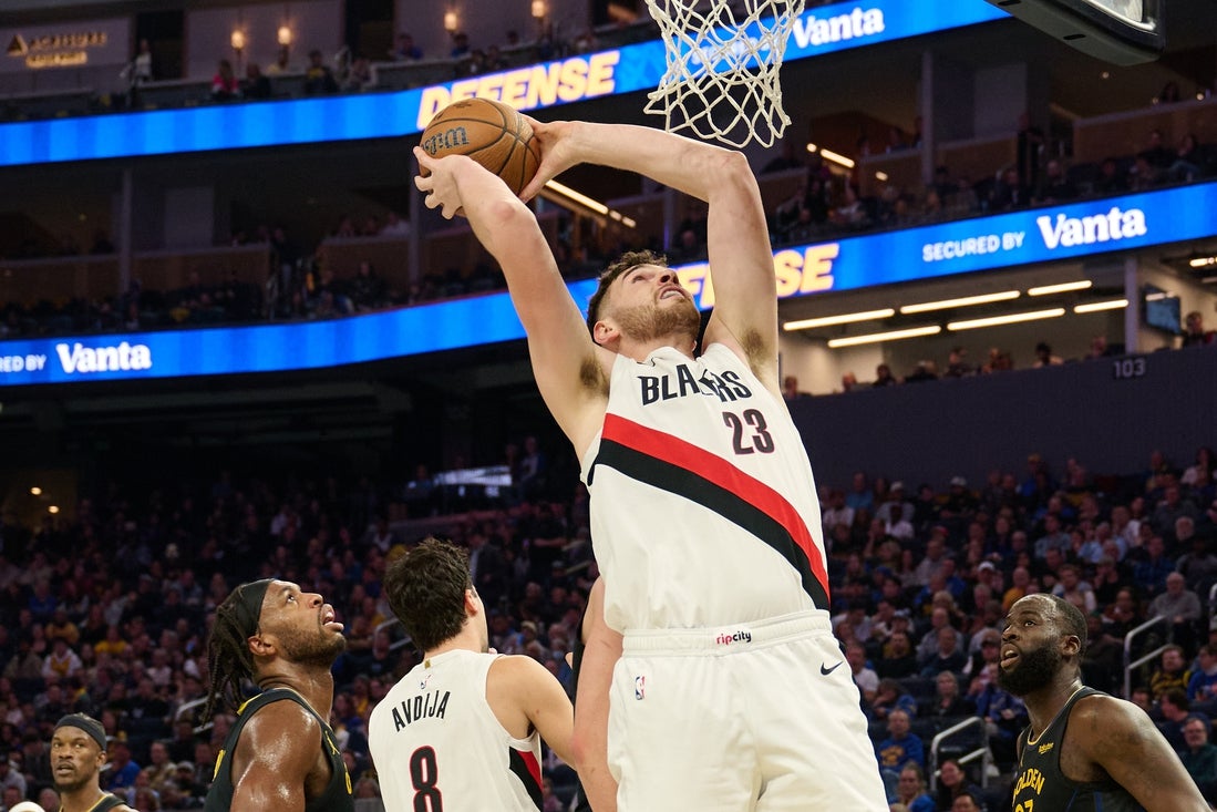 FieldLevelMedia's tweet card. The Portland Trail Blazers were supposed to be the easy target in West Group C of the NBA Cup. But now they can win “The Group of Death” if they...