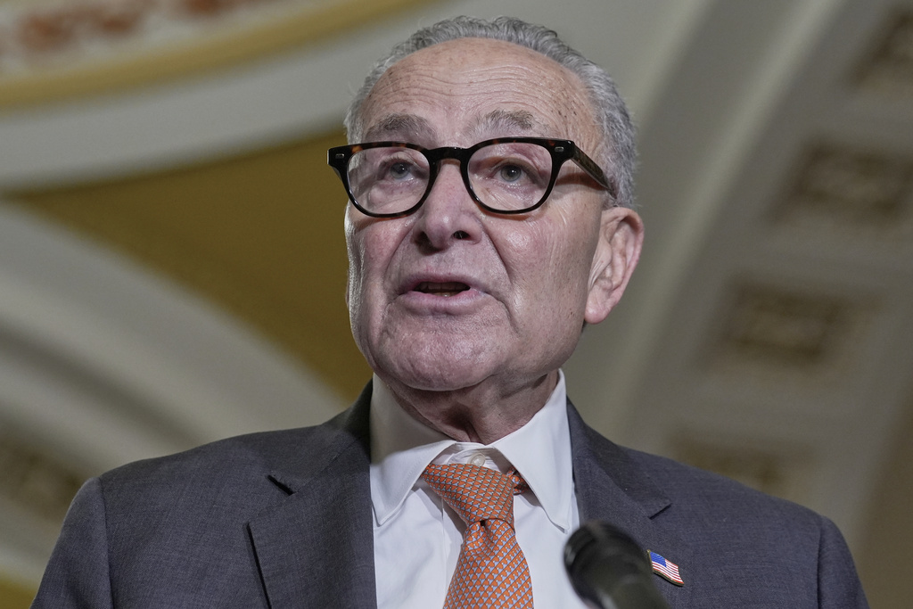 RepBrianJack's tweet card. Senate Democrats are asking for over half a trillion in spending to keep the federal government funded for just seven weeks.