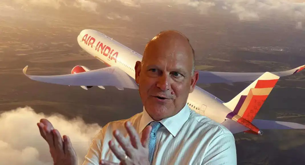 shukla_tarun's tweet card. A year ago, Air Indias revival seemed to be making some headway, despite delays. Then the Ahmedabad explosion upended the script. Now, from the airlines new Gurugram academy, CEO Campbell Wilson is...