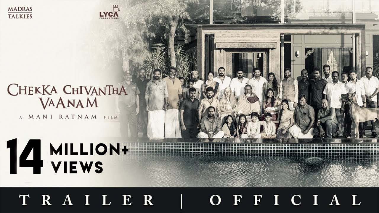 arrahman's tweet card. CHEKKA CHIVANTHA VAANAM | Official Trailer - Tamil | Mani Ratnam |...