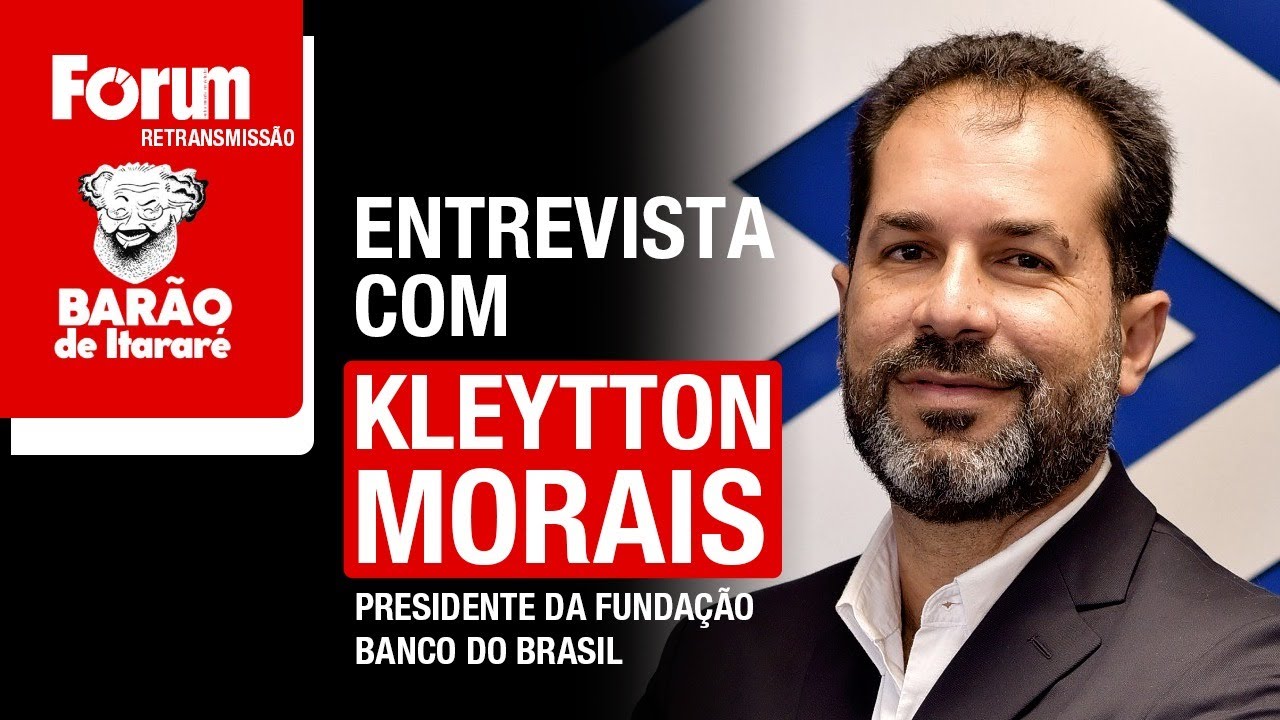 BlogdoMiro's tweet card. Kleytton Morais, presidente da Fundação Banco do Brasil, fala sobre...