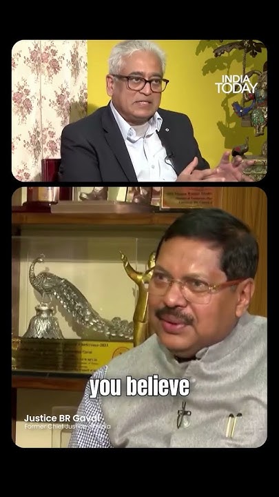 sudhirmankodi's tweet card. Ex-CJI BR Gavai Breaks Silence On His Political Future | India Today