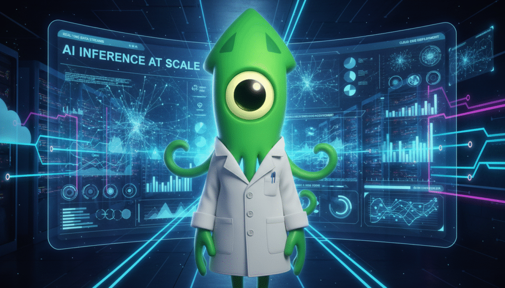 Emp0_com's tweet card. Learn how AI inference at scale and in production moves models from pilots to production-ready systems with governance, data quality, and measurable ROI.