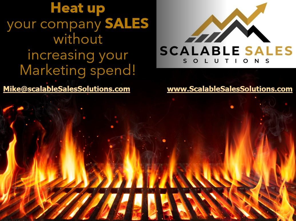 SusanHuey1's tweet card. You can get more sales without increasing your marketing spend! Reach out to Scalable Sales Solutions today for help! #businessowners #salesleaders #scalablesalessolutions