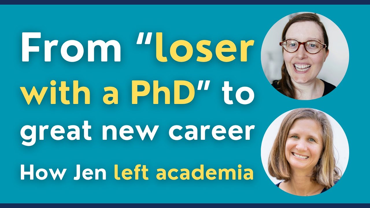 FromPhDtoLife's tweet card. A loser with a PhD? How I turned my life and career around