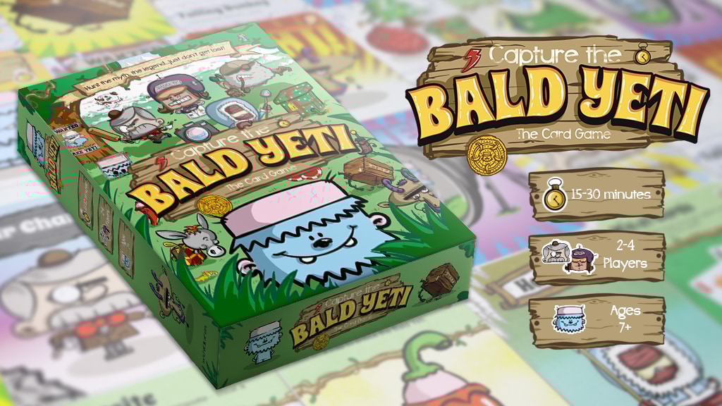 kev_brett's tweet card. Hunt the Bald Yeti, steal the Gold, and sabotage your rivals in this fast, fun 2–4 player card game for the whole family.
