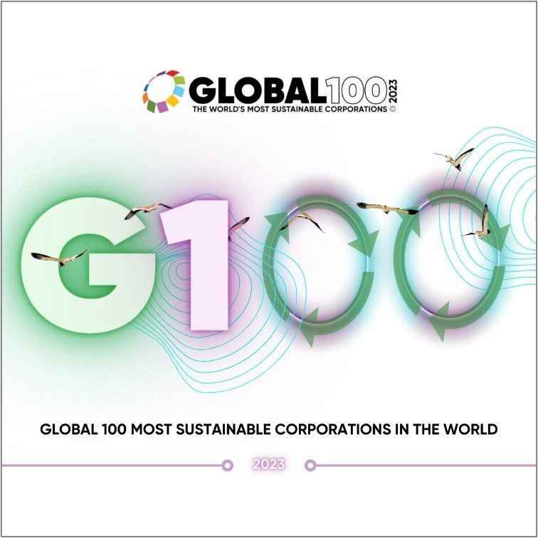 FIC_PR's tweet card. Seleccionan a Ricoh como una de las 100 empresas más sostenibles del mundo en 2023