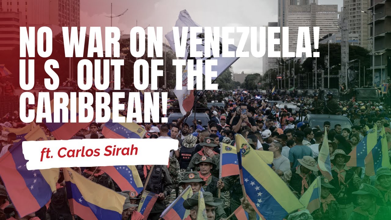Blacks4Peace's tweet card. NO WAR ON VENEZUELA! U S OUT OF THE CARIBBEAN!