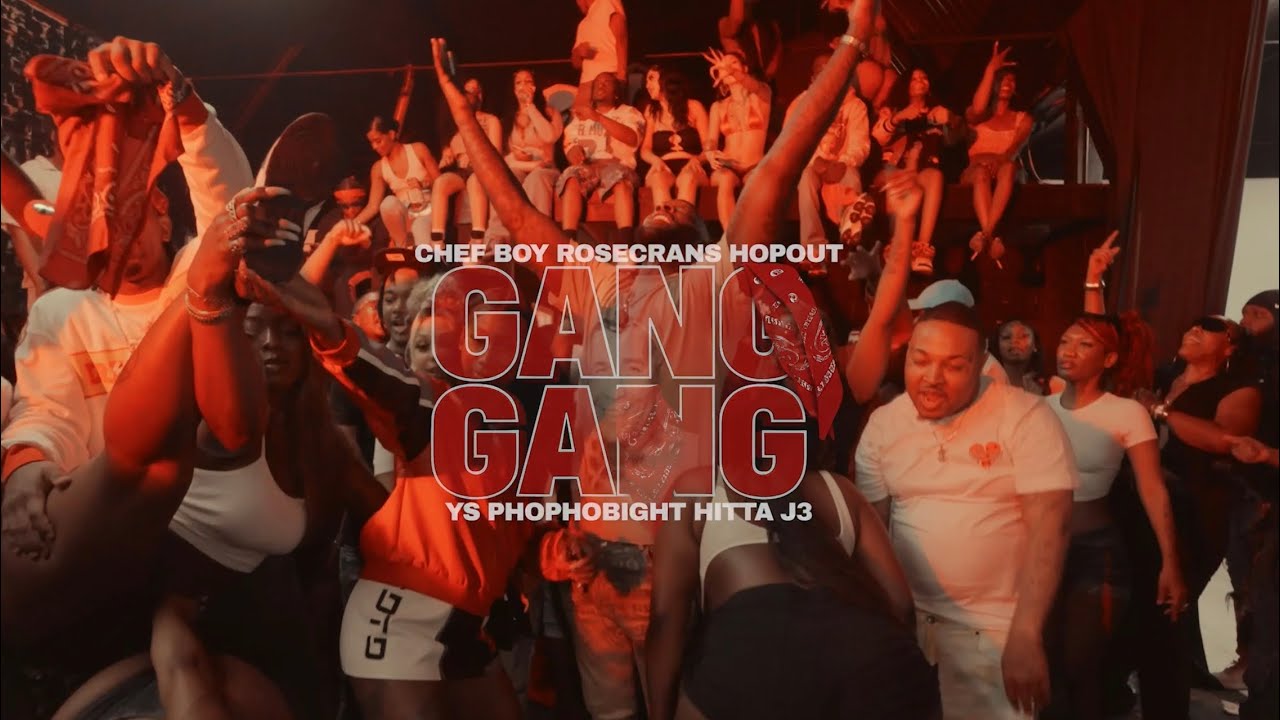 theghostycod's tweet card. Chef Boy - Gang Gang (Official Video) ft Rosecrans hopout, YS,...