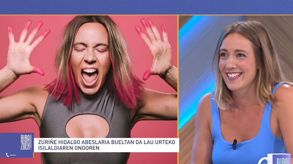 euskaltelebista's tweet card. Kala Naiz proiektu berriarekin dator Zuriñe Hidalgo: "Lehenengo aldia balitz bezala ari naiz bizitzen". Musika industriatik 4 urtez aldenduta egon ostean, Kala Naiz proiektu berriarekin itzuli da...