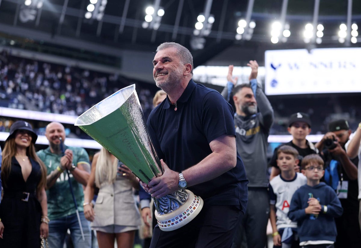 David_Ornstein's tweet card. The Australian head coach was dismissed by Spurs in June after winning the Europa League but finishing 17th in the Premier League