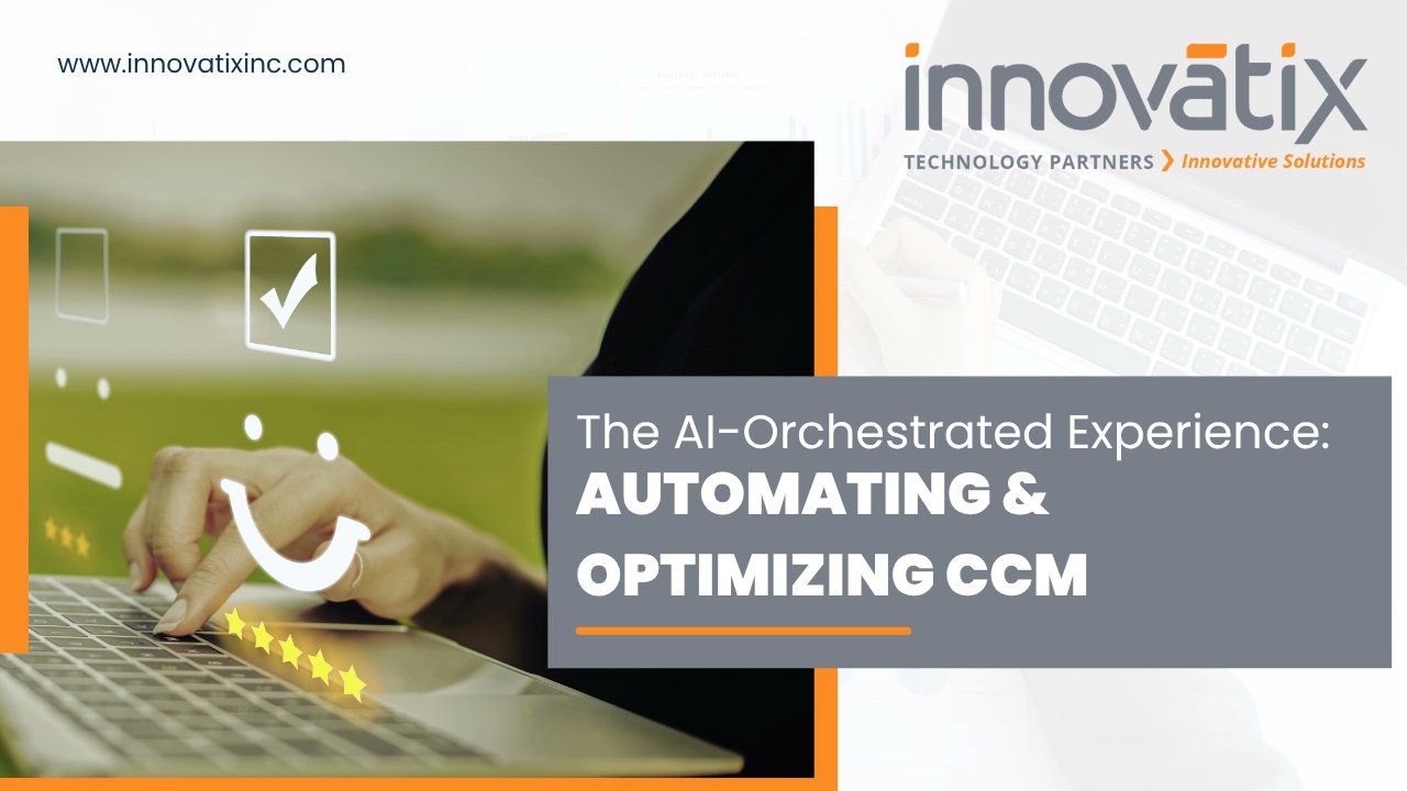 Innovatix_Inc's tweet card. Discover the Future of Customer Communications. Unlock AI-Orchestrated Experiences